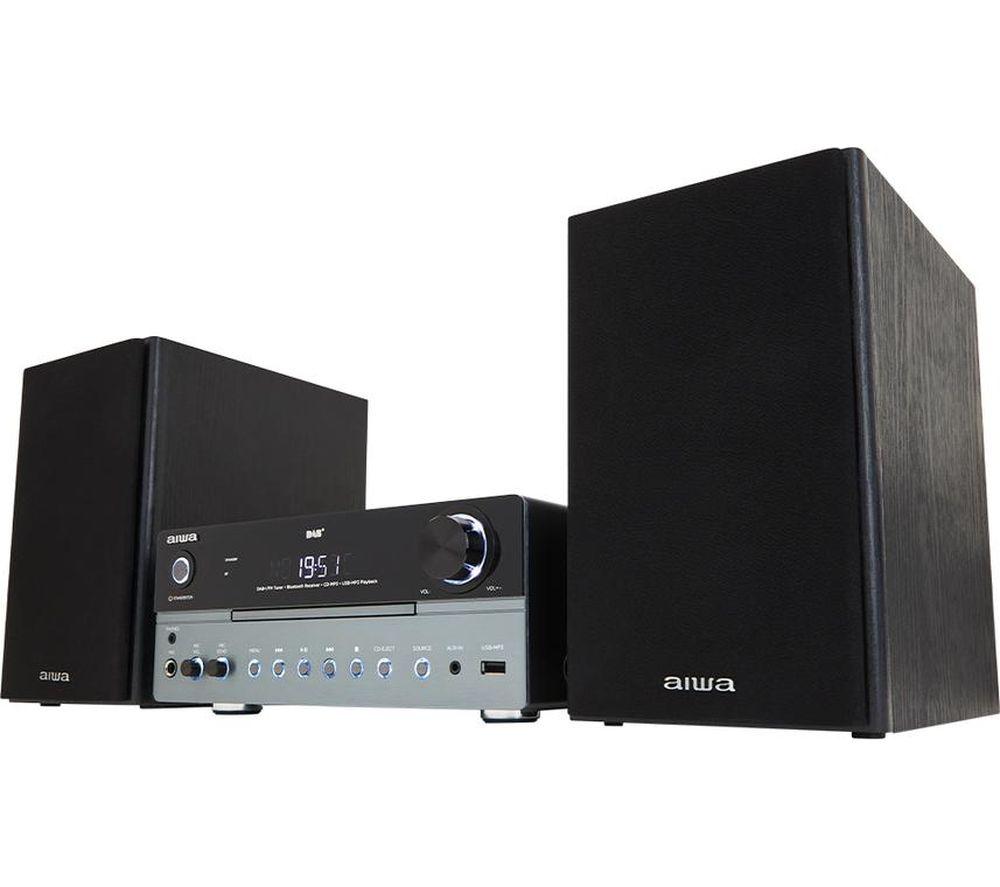 AIWA MSBTU-700DAB Bluetooth Mini Hi-Fi System - Black image number 7 of 13