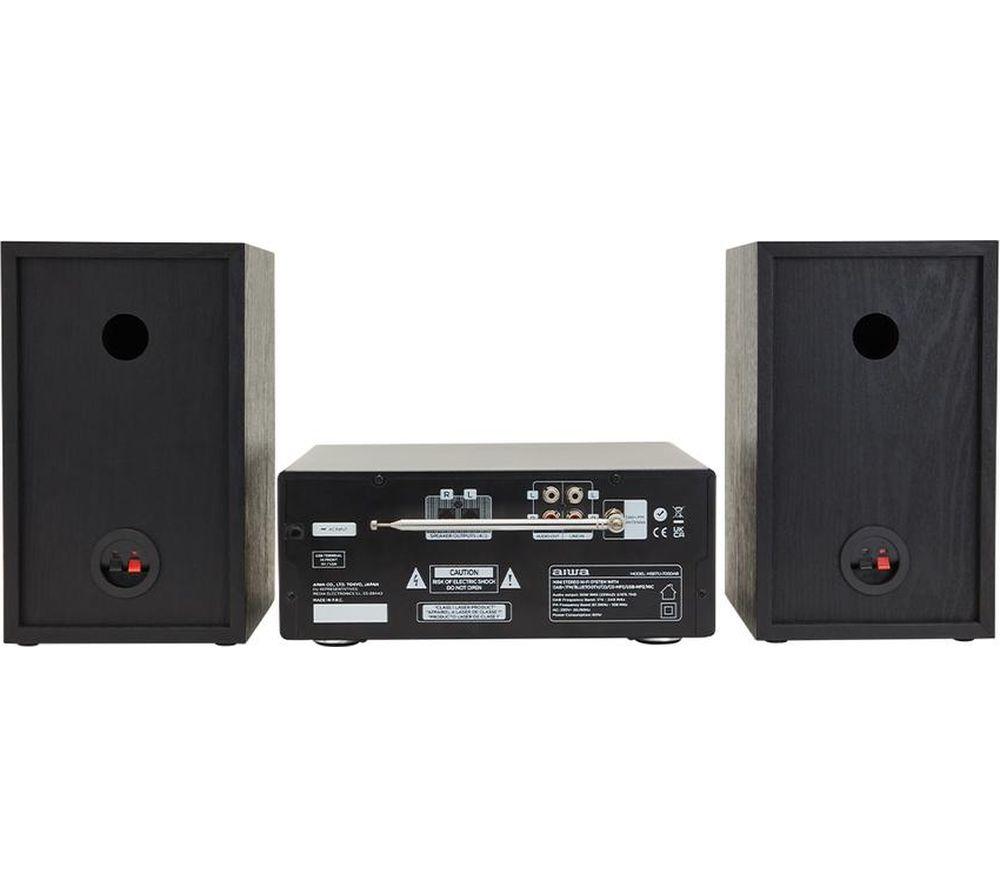 AIWA MSBTU-700DAB Bluetooth Mini Hi-Fi System - Black image number 10 of 13