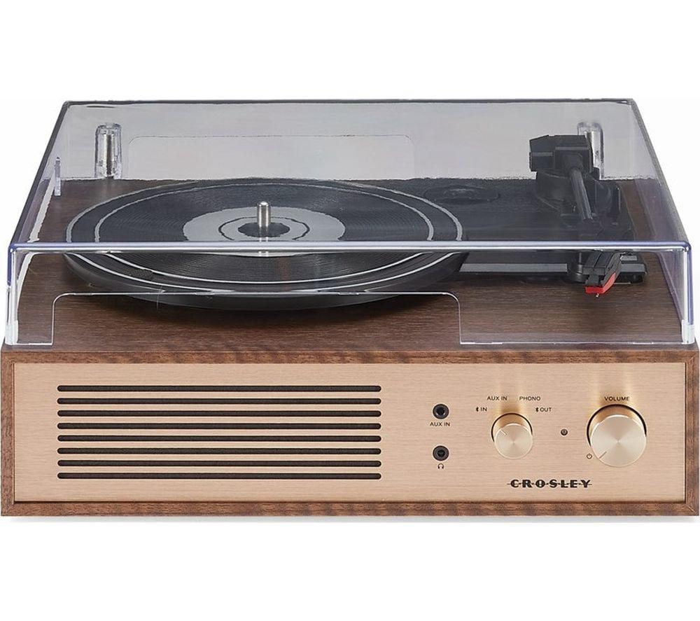 CROSLEY Miles Belt Drive Bluetooth Turntable - Walnut image number 4 of 4