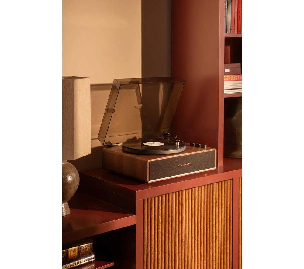 CROSLEY Stave Belt Drive Bluetooth Turntable - Walnut image number 3 of 10