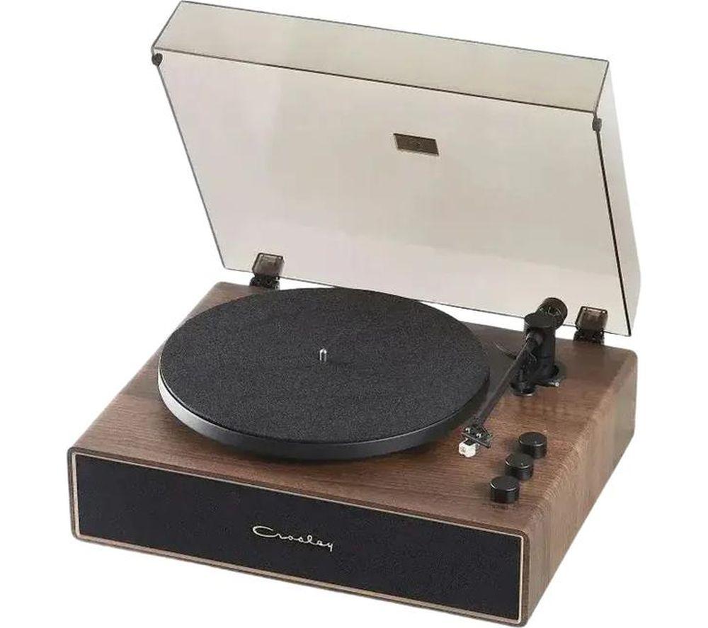 CROSLEY Stave Belt Drive Bluetooth Turntable - Walnut image number 10 of 10
