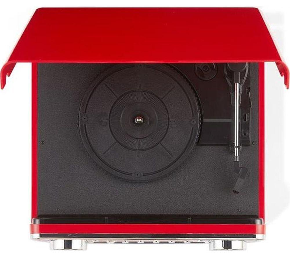 CROSLEY Powel 7-in-1 Music Centre - Red image number 3 of 9