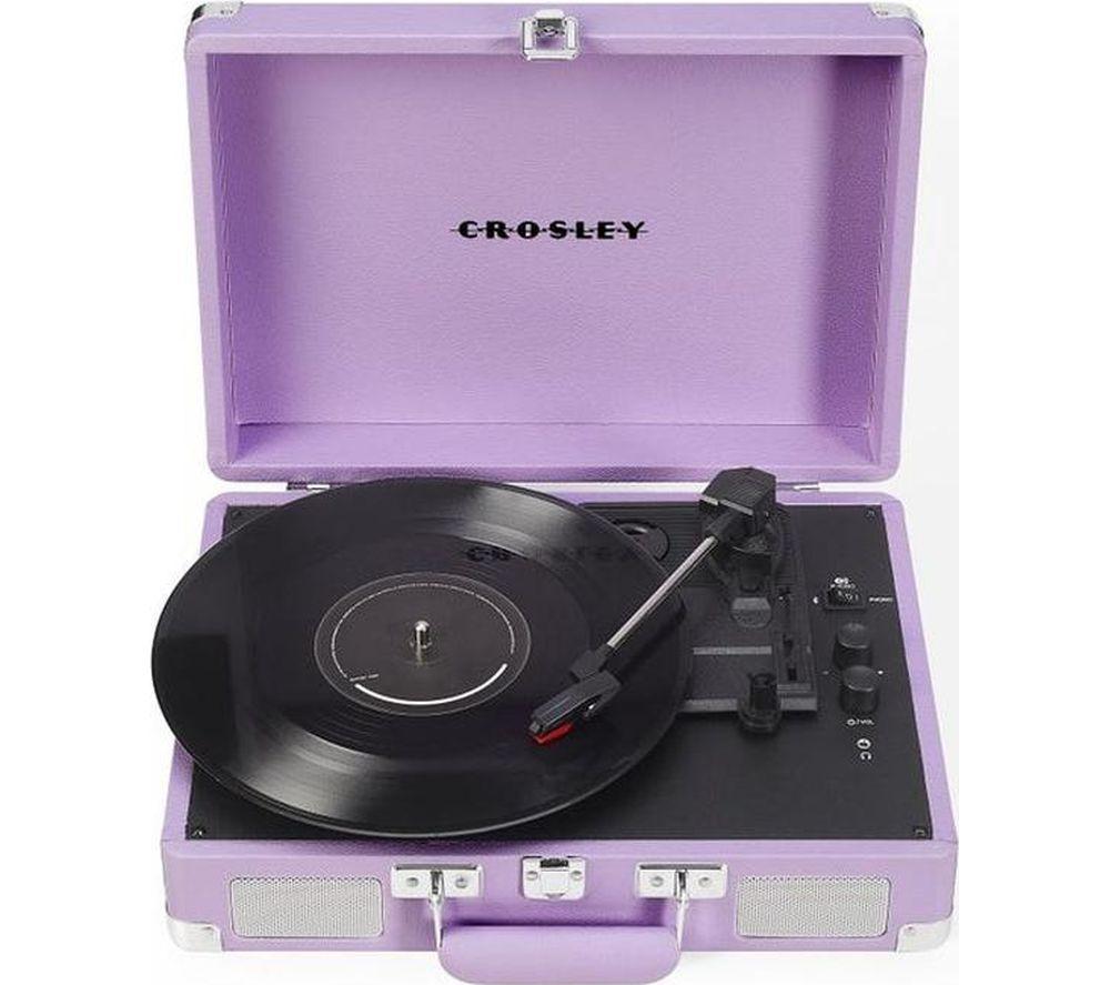 CROSLEY Cruiser Plus Belt Drive Bluetooth Turntable - Lavender image number 3 of 5