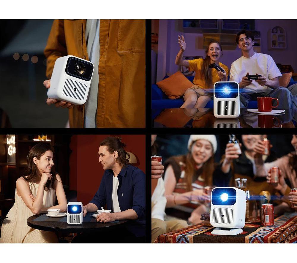 WANBO DALI 1 Smart HD Ready Home Cinema Projector image number 6 of 6