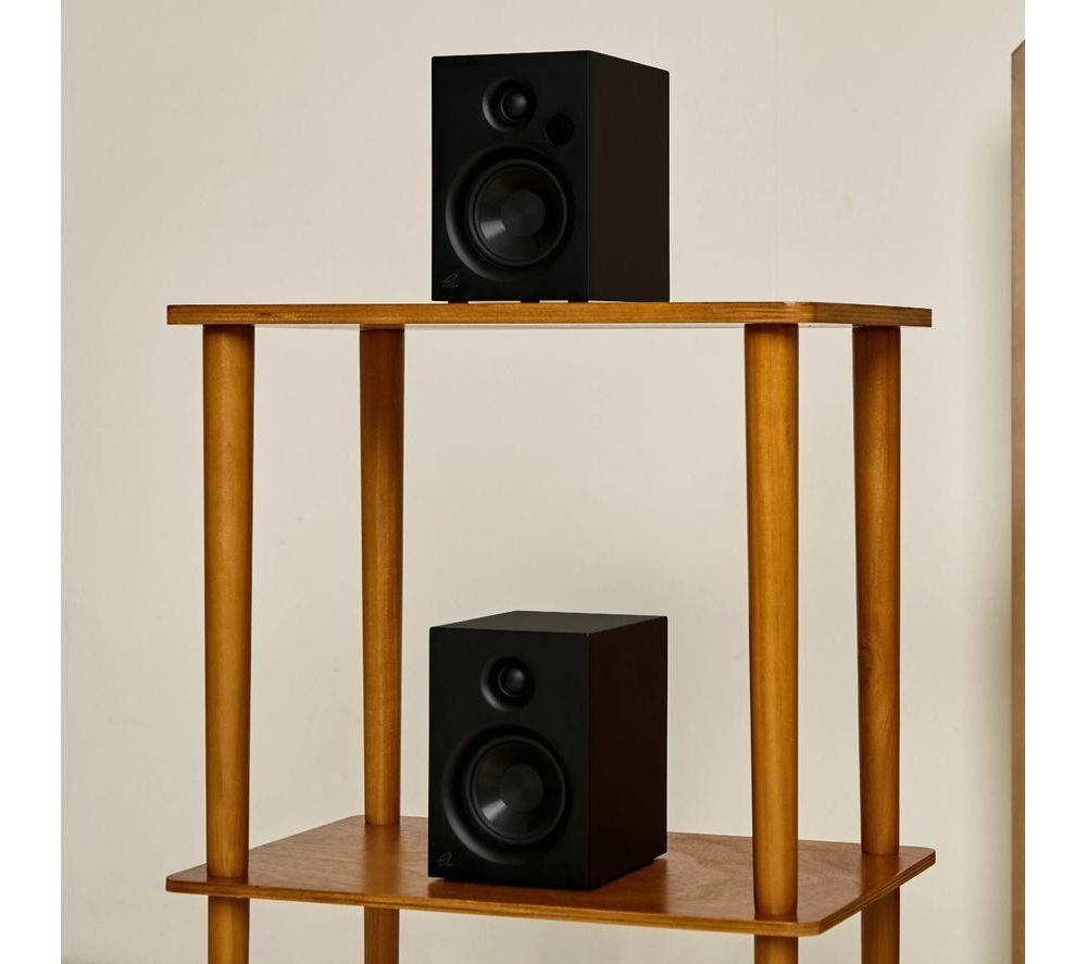 GADHOUSE Roy Bluetooth Bookshelf Speakers - Black image number 5 of 8
