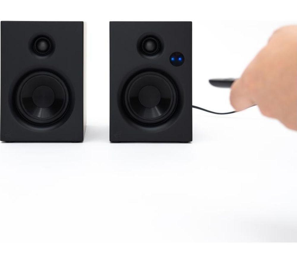 GADHOUSE Roy Bluetooth Bookshelf Speakers - Black image number 6 of 8