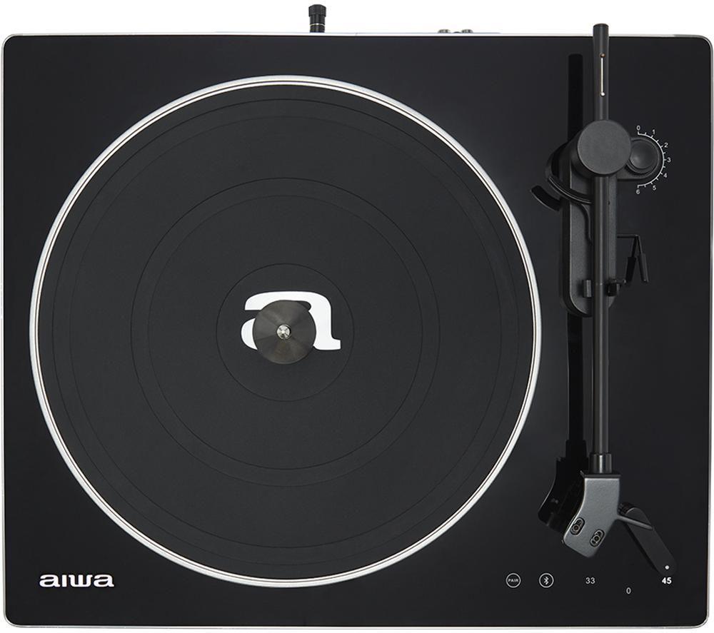 AIWA APX-680BT Belt Drive Bluetooth Turntable - Black image number 8 of 8