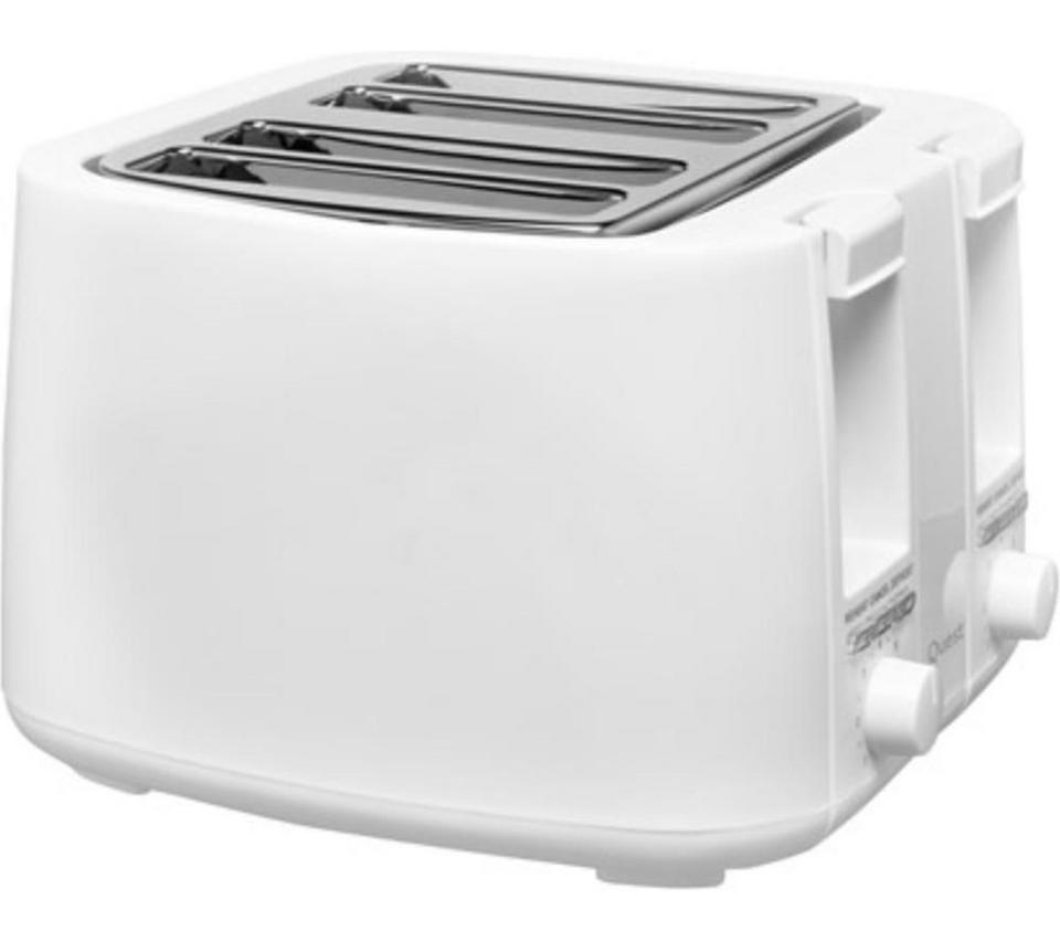 QUEST 34619 4-Slice Toaster - White