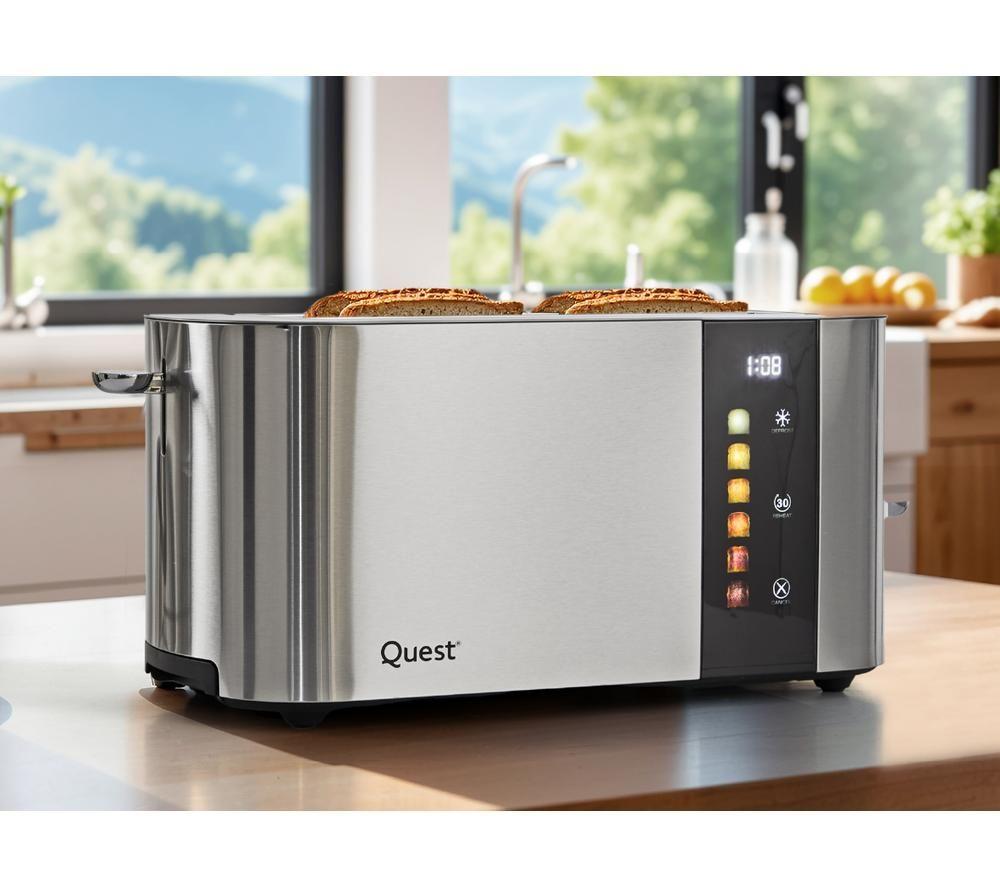 QUEST 68290 4-Slice Toaster - Silver image number 3 of 6