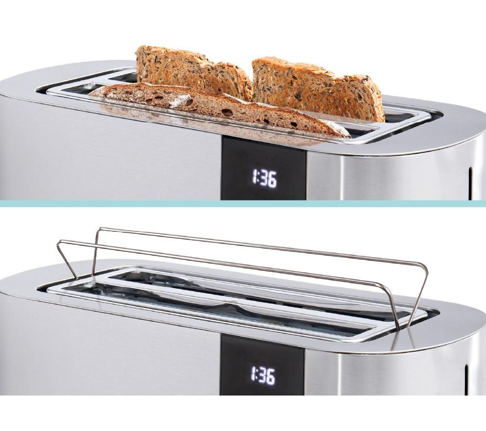 QUEST 68290 4-Slice Toaster - Silver image number 5 of 6