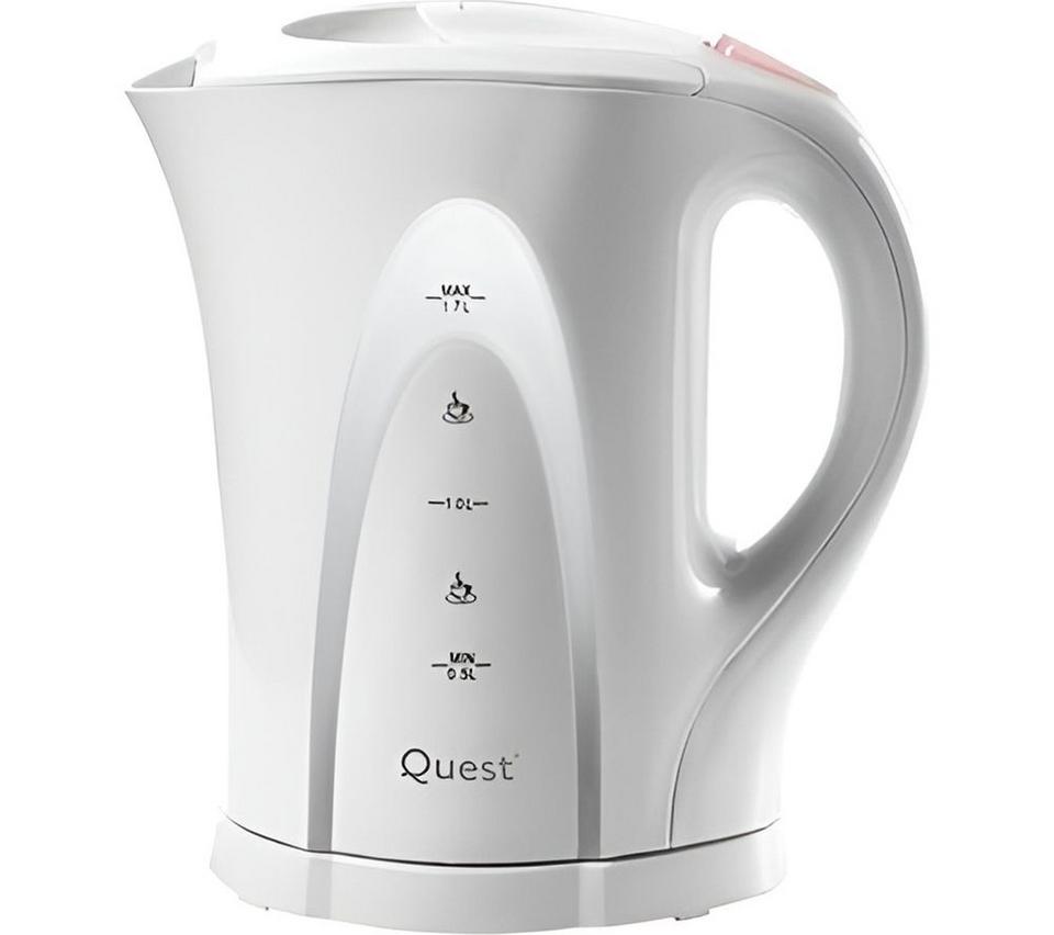 QUEST 32069 Jug Kettle - White