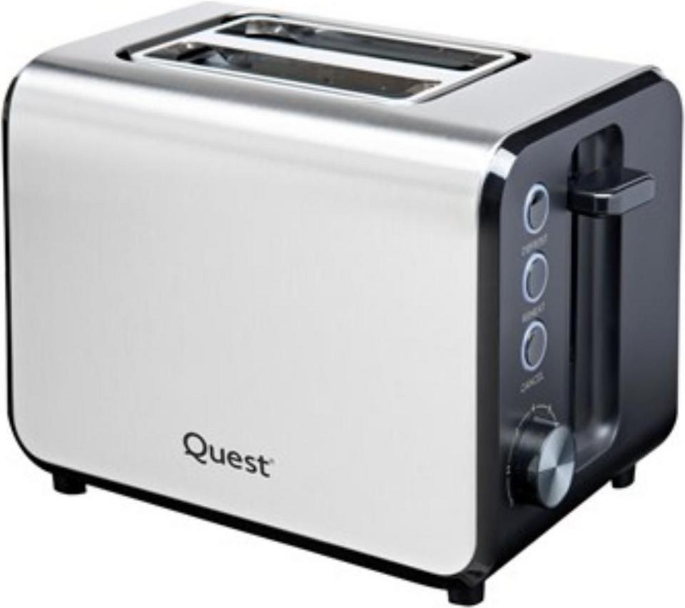 QUEST 34579 2-Slice Toaster - Stainless Steel