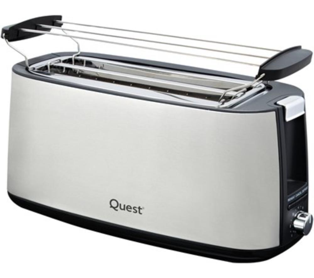 Quest 34620 4-Slice Toaster - Stainless Steel, Stainless Steel