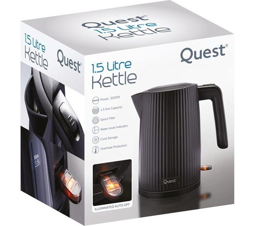 QUEST 32019 Electric Kettle - Black image number 2 of 2