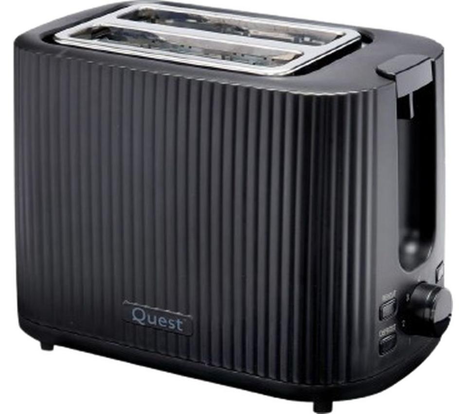 QUEST 32029 2-Slice Toaster - Black