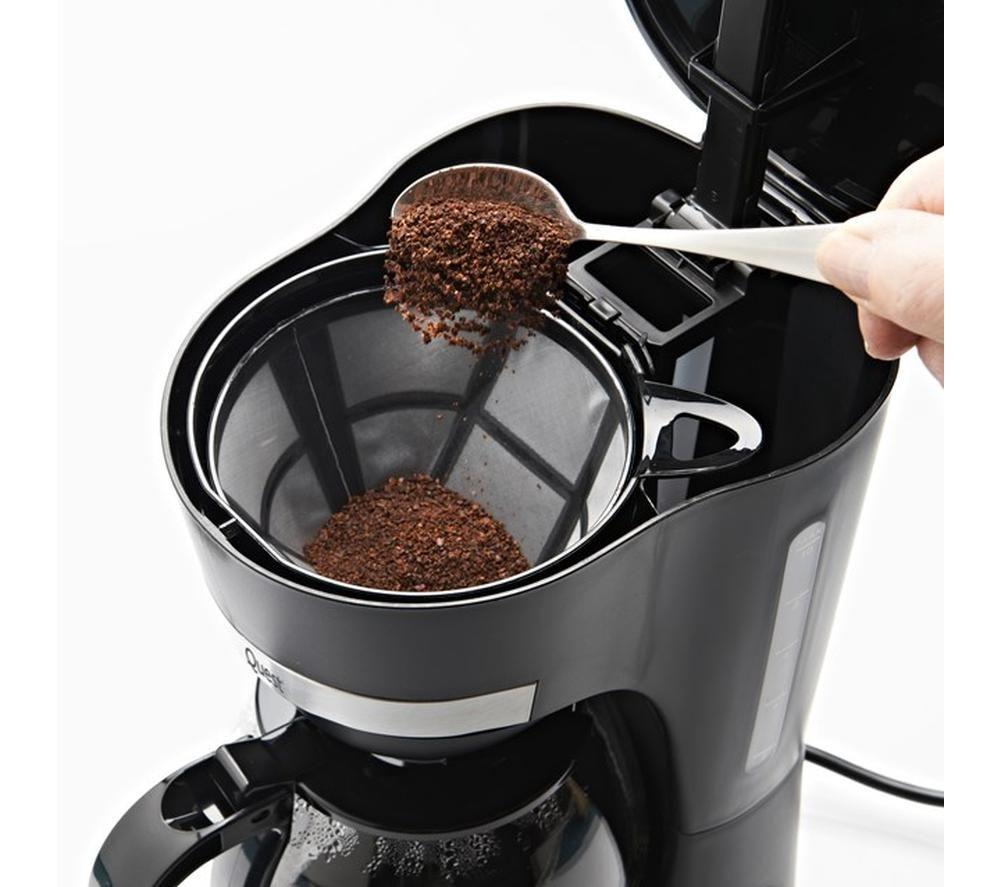 QUEST 36579 Filter Coffee Machine - Black image number 2 of 2