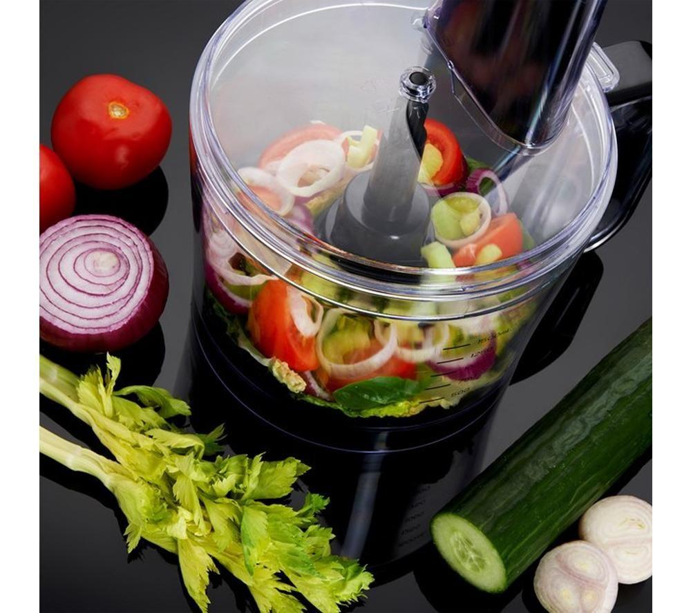 QUEST 34800 Multifunctional Food Processor - Black & Silver image number 2 of 2