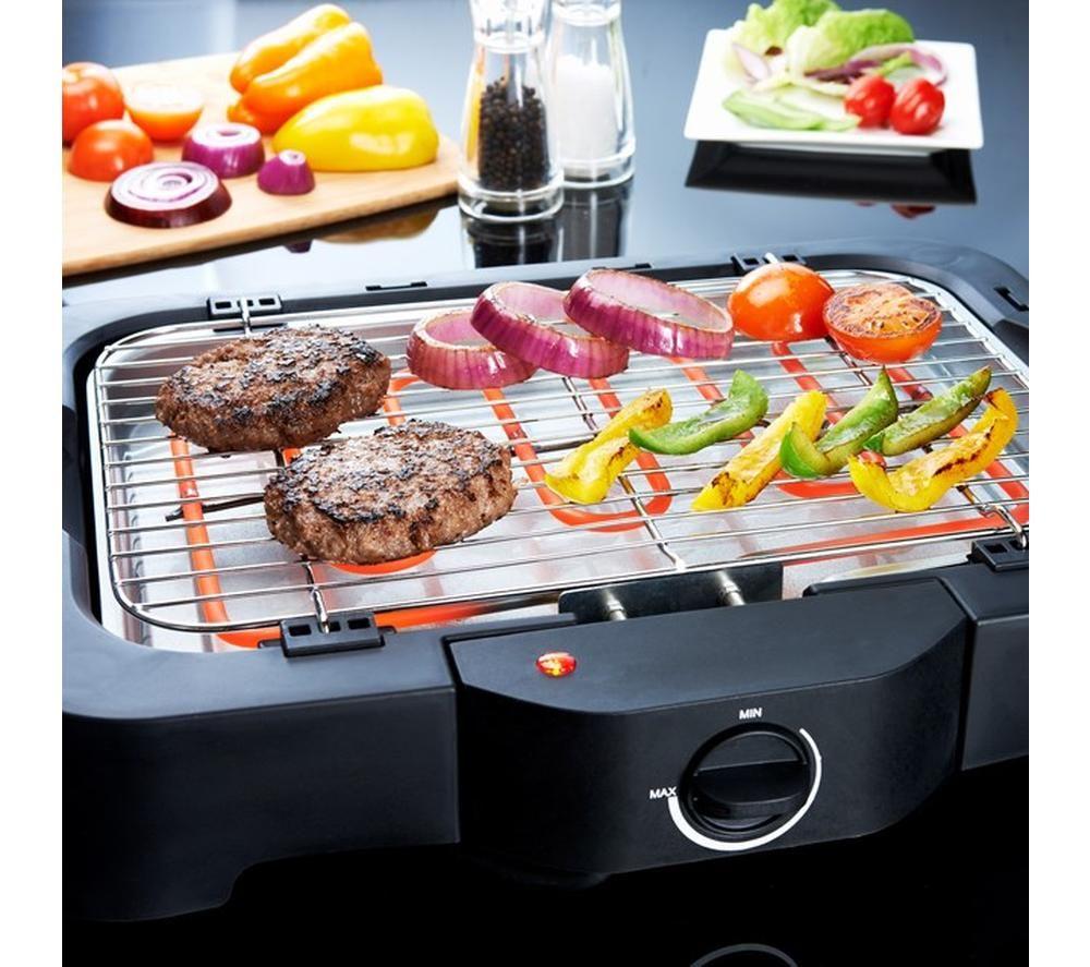 QUEST 35899 Indoor BBQ Grill - Silver & Black image number 2 of 2