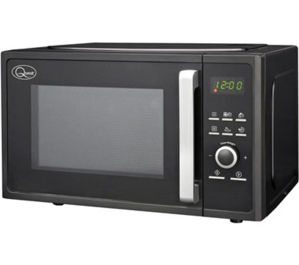 QUEST 35879 Solo Microwave - Black