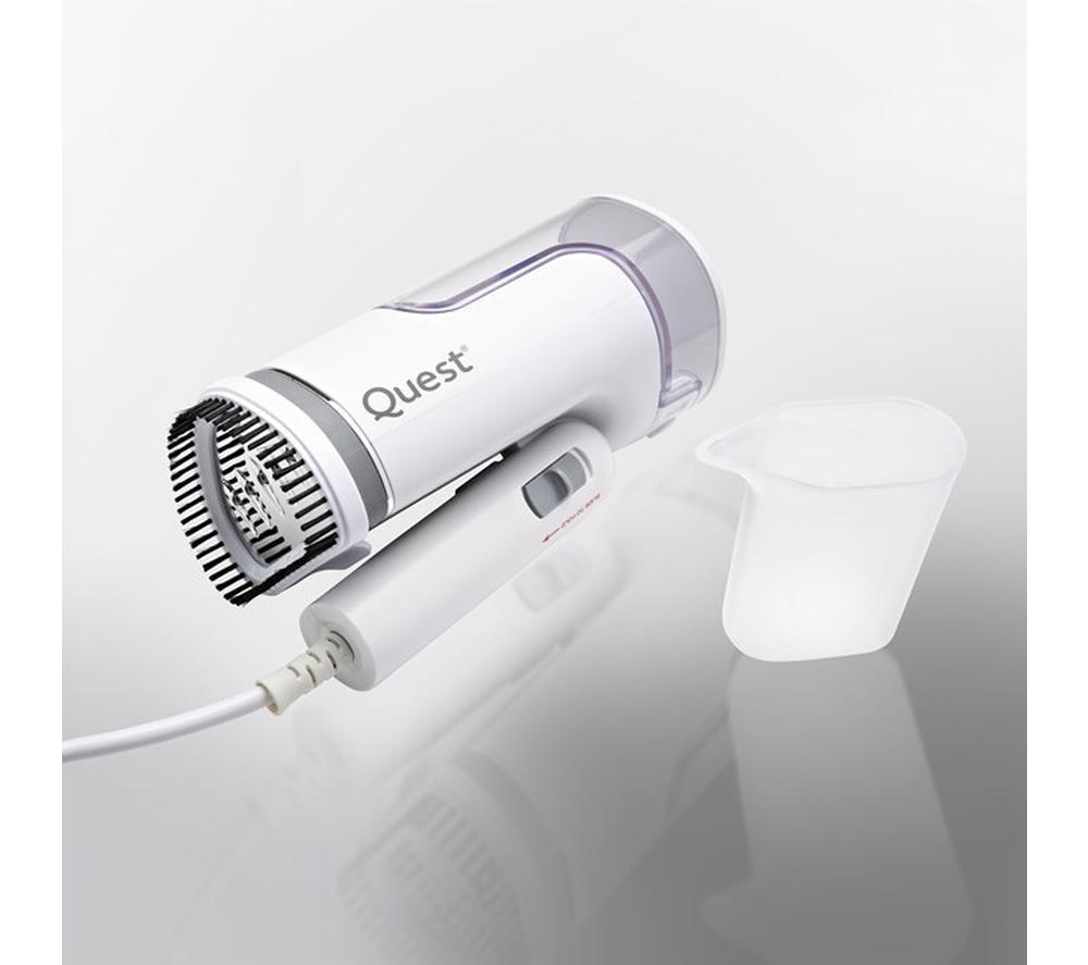 QUEST 42149 Travel Clothes Steamer - White image number 2 of 2