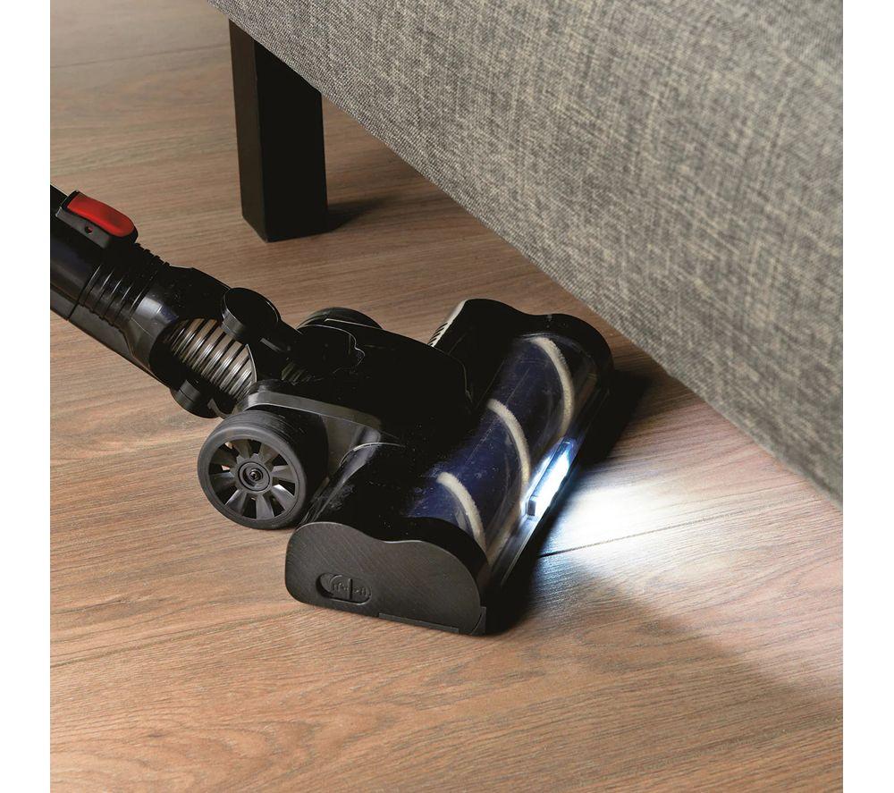QUEST 43579 Cordless Handheld Vacuum Cleaner - Black & Red image number 2 of 5