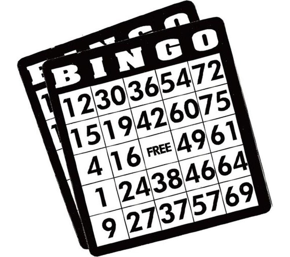 GLOBAL GIZMOS 50690 Traditional Bingo Set - Black image number 2 of 5
