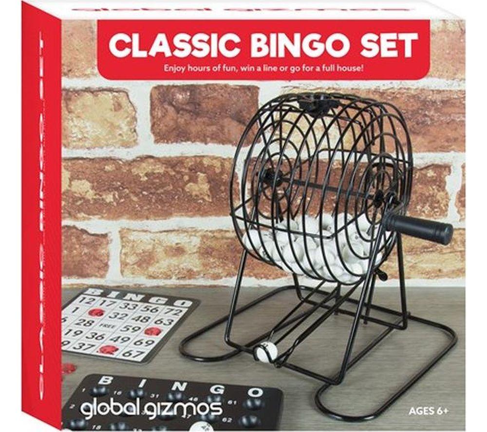 GLOBAL GIZMOS 50690 Traditional Bingo Set - Black image number 4 of 5