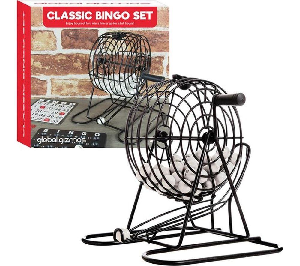 GLOBAL GIZMOS 50690 Traditional Bingo Set - Black image number 5 of 5
