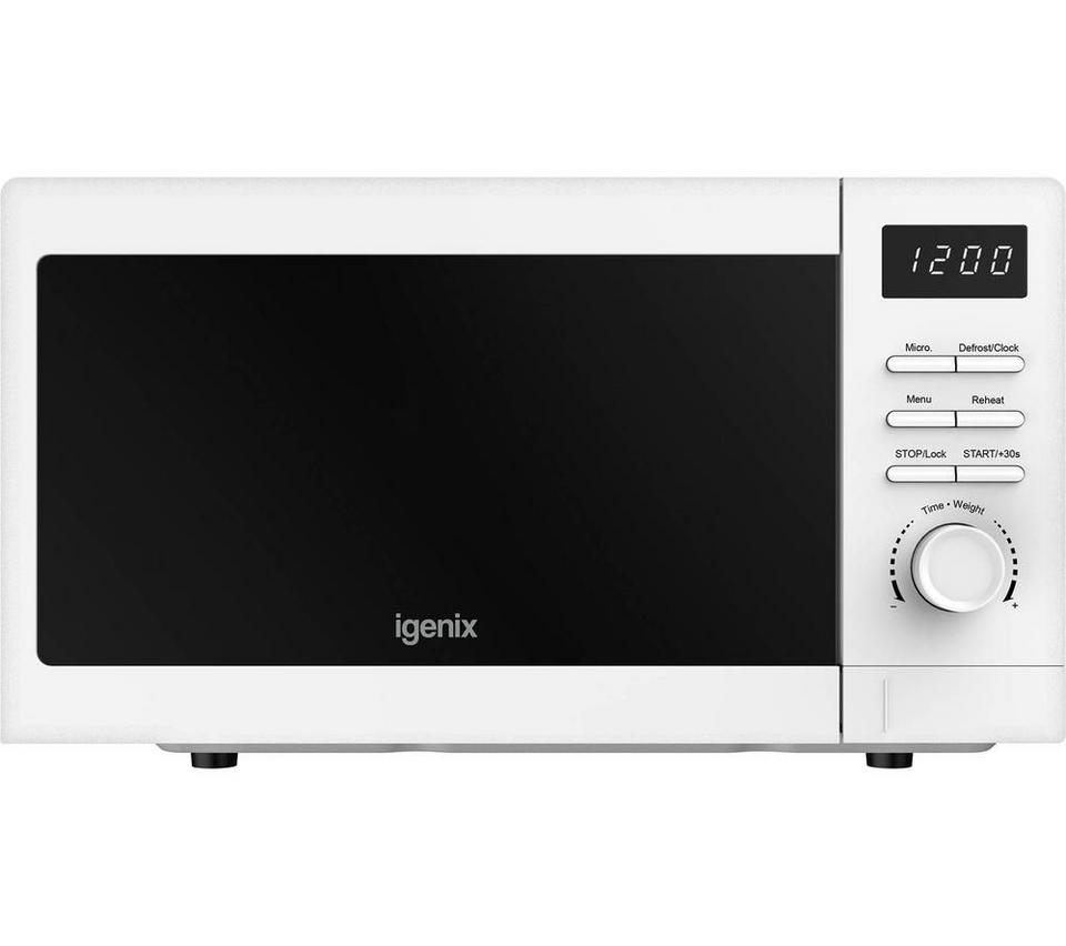 IGENIX IGMS02080W Solo Microwave - White