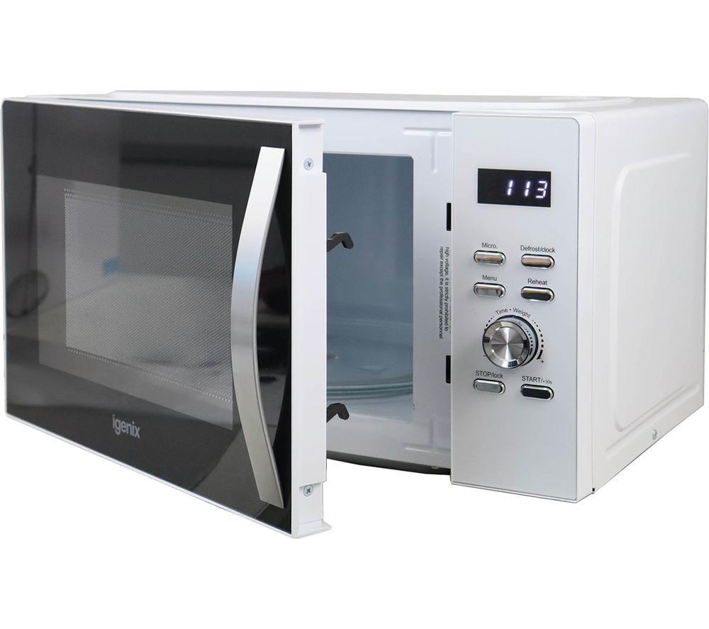 IGENIX IGMS03090W Solo Microwave - White image number 3 of 7