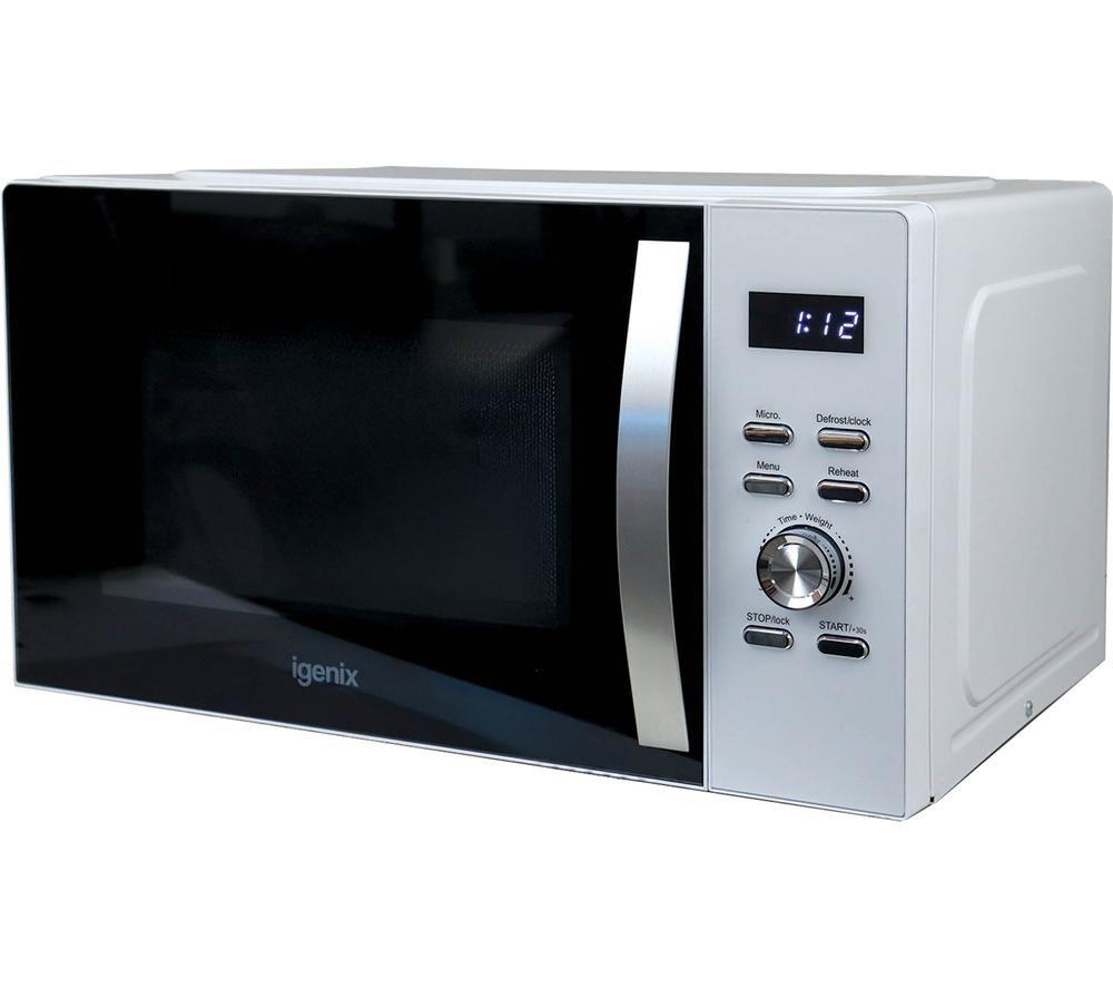 IGENIX IGMS03090W Solo Microwave - White image number 7 of 7