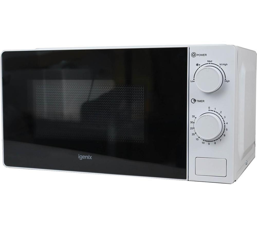Buy IGENIX IGMS02071W Solo Microwave - White | Currys
