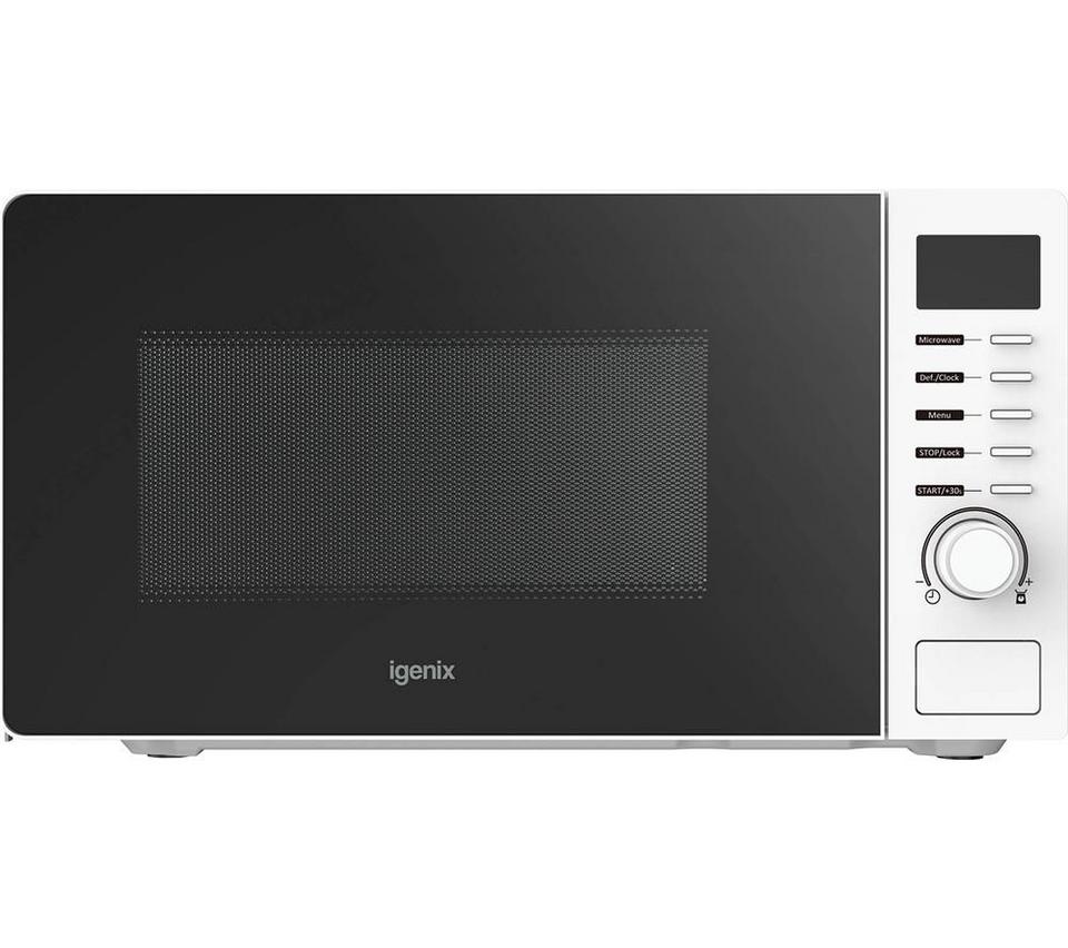 IGENIX IGMS02070W Solo Microwave - Black