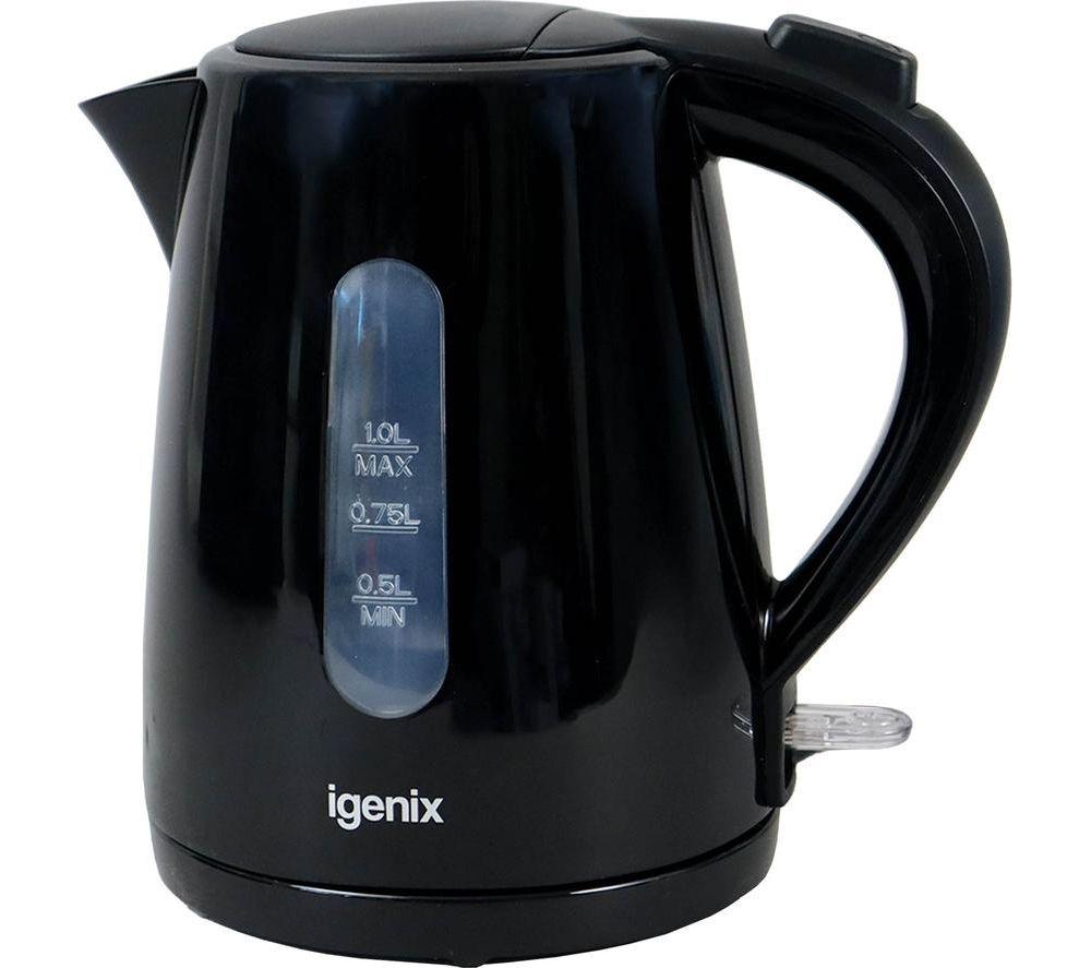 Igenix Igk11022b Electric Jug Kettle - Black, Black