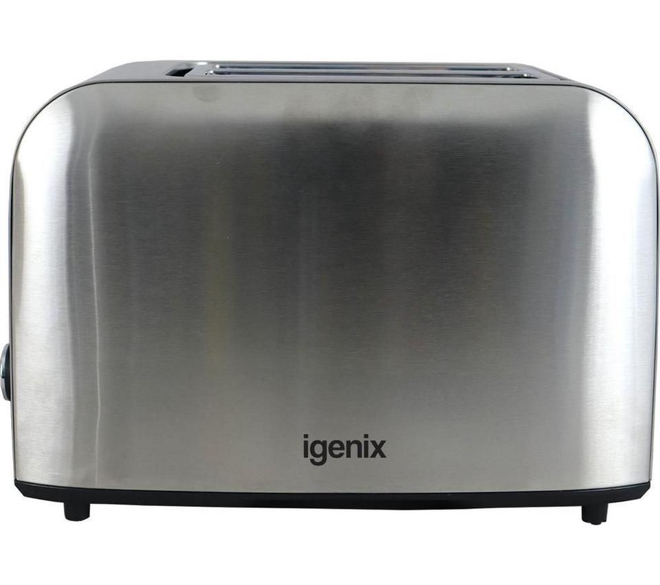 IGENIX IGT0209SS 2-Slice Toaster - Stainless Steel