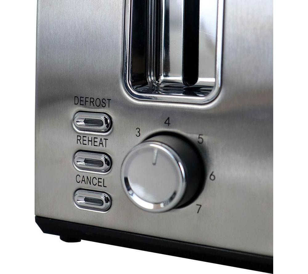 IGENIX IGT0209SS 2-Slice Toaster - Stainless Steel image number 5 of 6
