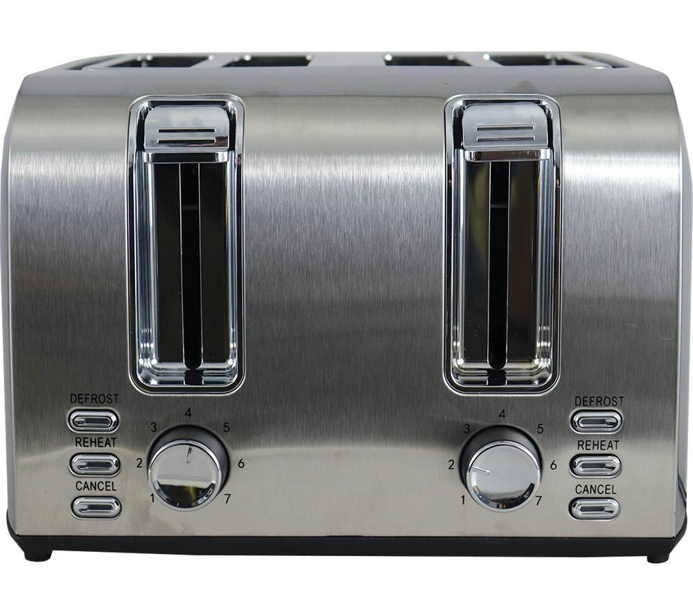 IGENIX IGT0409SS 4-Slice Toaster - Stainless Steel image number 6 of 7