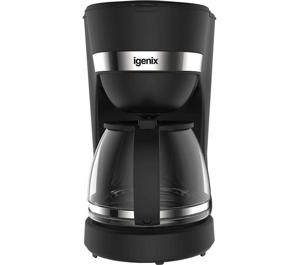 IGENIX IGCM01286B Filter Coffee Machine - Black