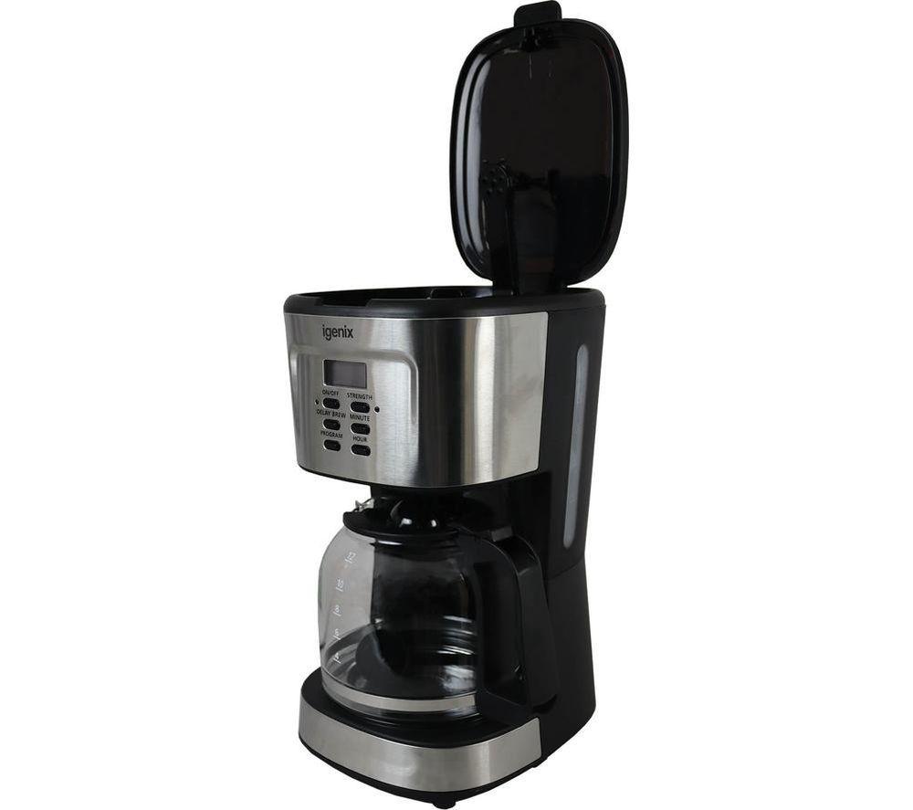 IGENIX IGCM01250SS Filter Coffee Machine - Stainless Steel image number 5 of 7