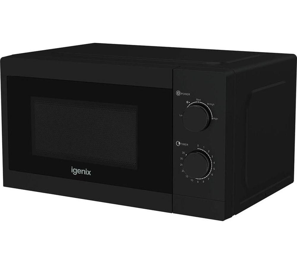 IGENIX IGMS08080B Solo Microwave - Black image number 2 of 2