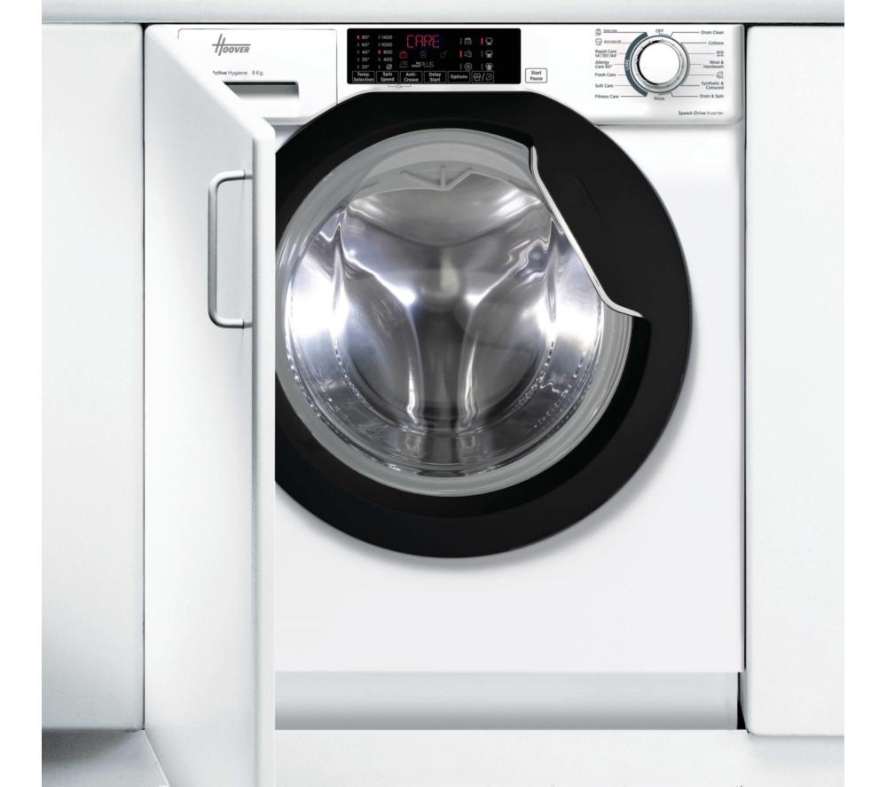 HOOVER H-Wash 300 Pro HBWS 484DMBW5-80 Integrated 8 kg 1400 Washing Machine image number 2 of 12