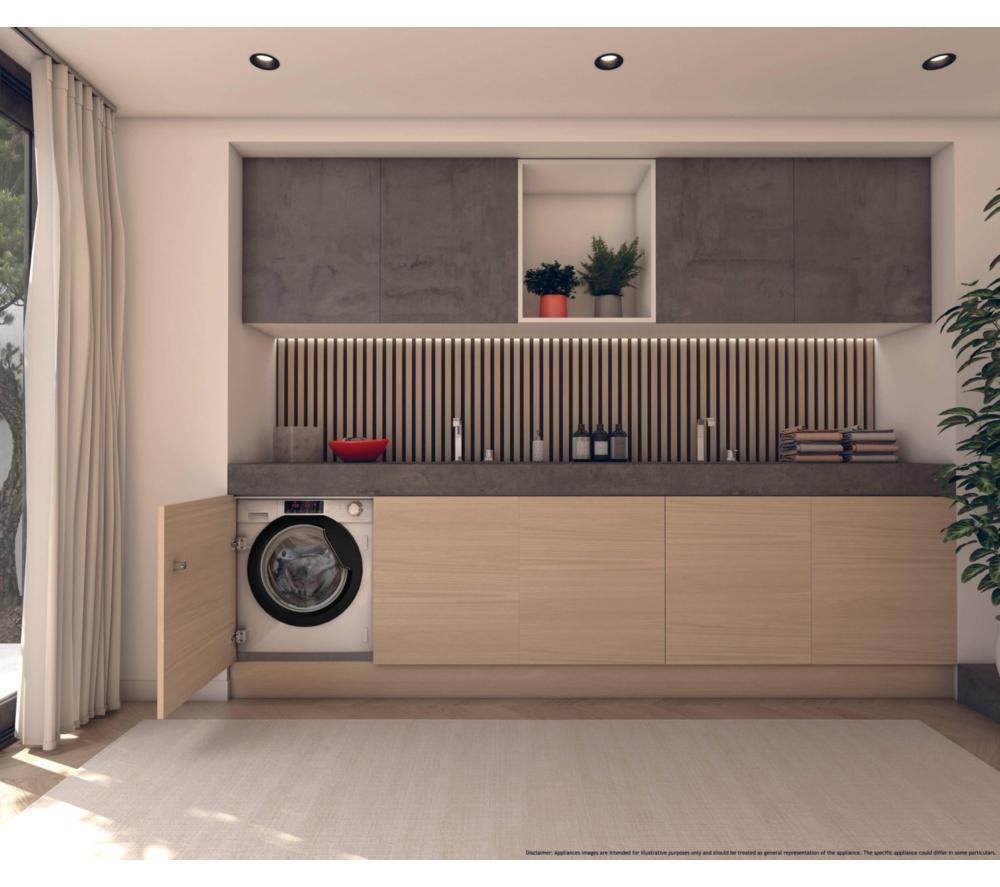 HOOVER H-Wash 300 Pro HBWS 484DMBW5-80 Integrated 8 kg 1400 Washing Machine image number 4 of 12