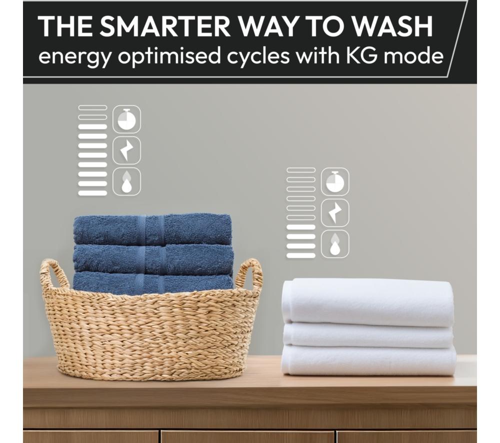 HOOVER H-Wash 300 Pro HBWS 484DMBW5-80 Integrated 8 kg 1400 Washing Machine image number 10 of 12