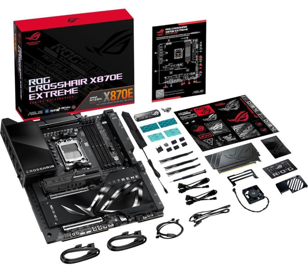 Buy ASUS ROG CROSSHAIR X870E EXTREME AM5 Motherboard | Currys