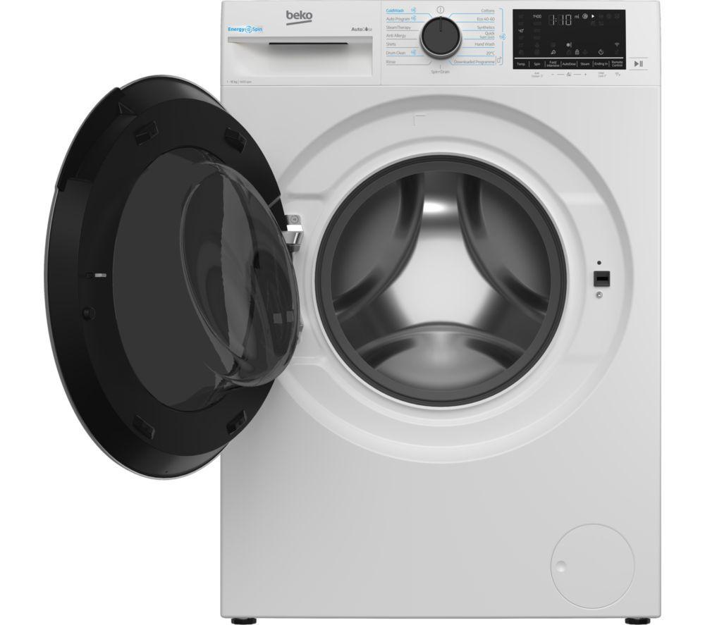 BEKO Pro EnergySpin B5W51041BDW 10 kg 1400 Spin Washing Machine - White image number 2 of 9