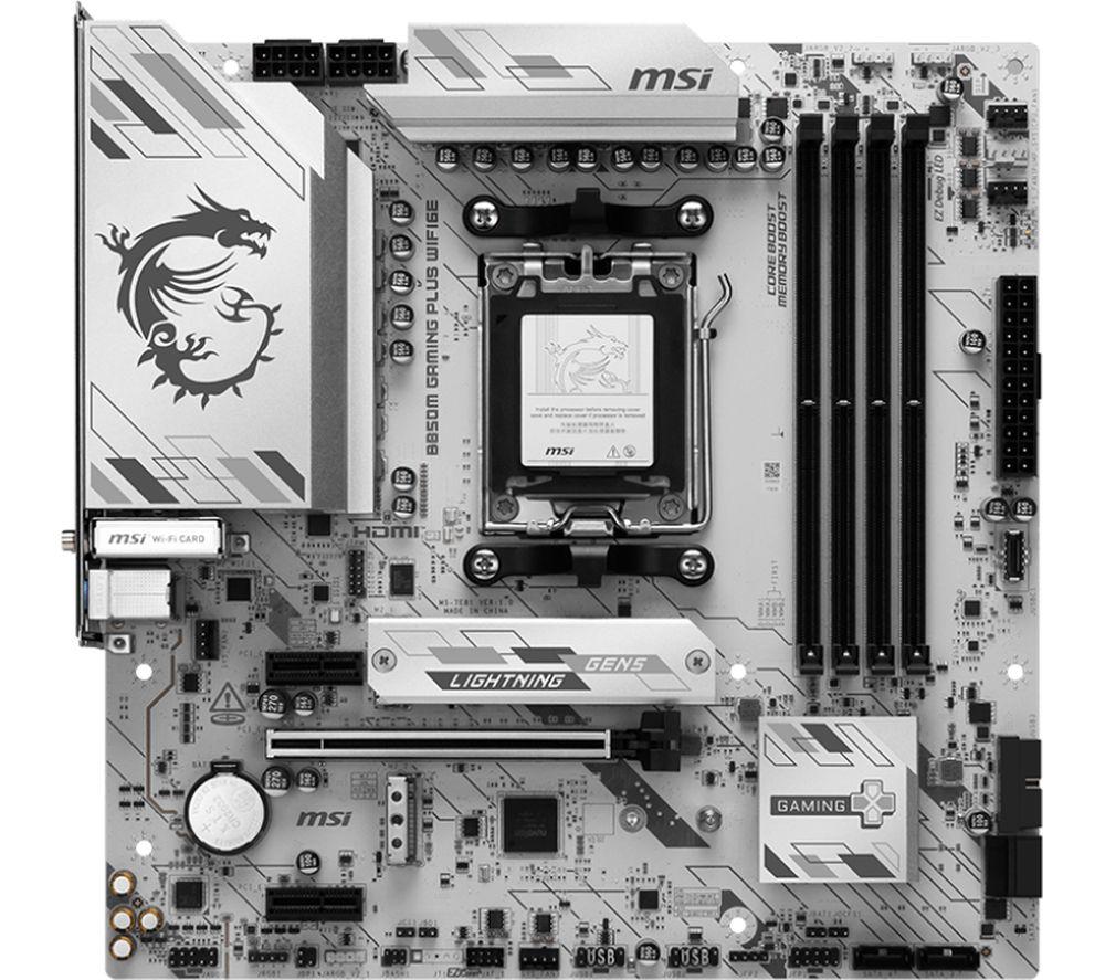MSI B850M GAMING PLUS WIFI 6E AM5 Motherboard