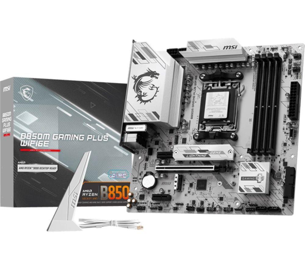 MSI B850M GAMING PLUS WIFI 6E AM5 Motherboard image number 2 of 2