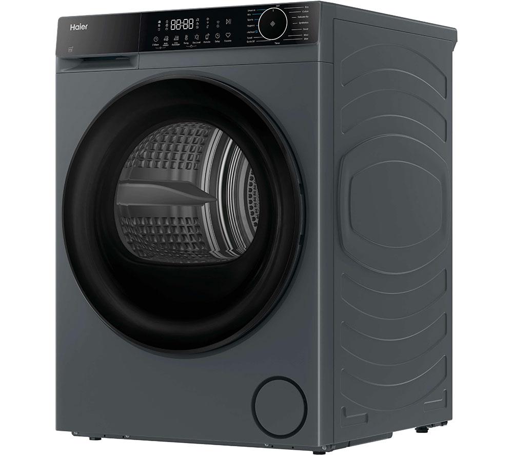 HAIER X Series 5 HD90-D357GU1-UK WiFi-enabled 9 kg Heat Pump Tumble Dryer - Graphite image number 14 of 15