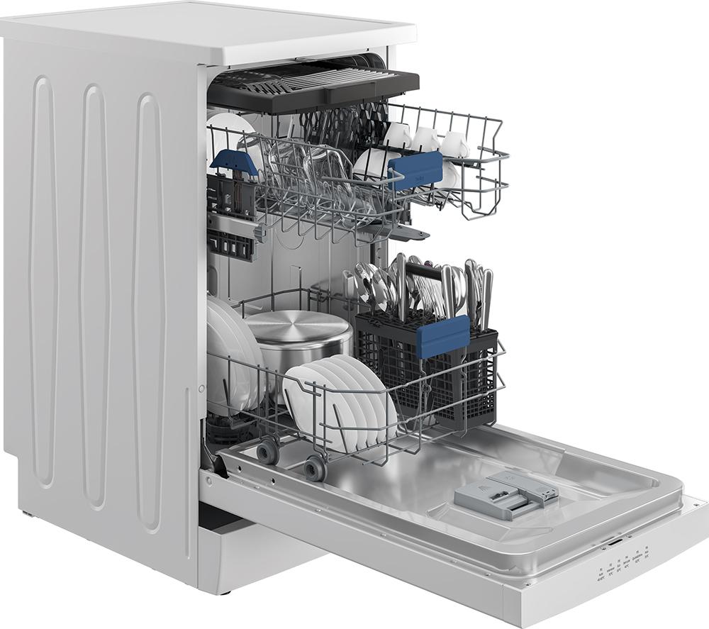BEKO Pro BDFS16031W Slimline Dishwasher - White image number 4 of 10