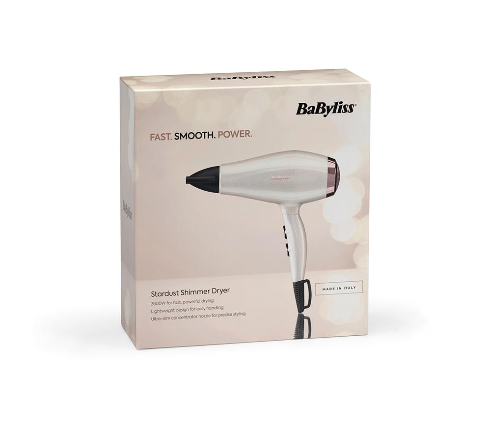 BABYLISS Stardust Shimmer 5914PU Hair Dryer - Gold image number 7 of 7